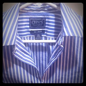 Ladies button up Chaps dress shirt